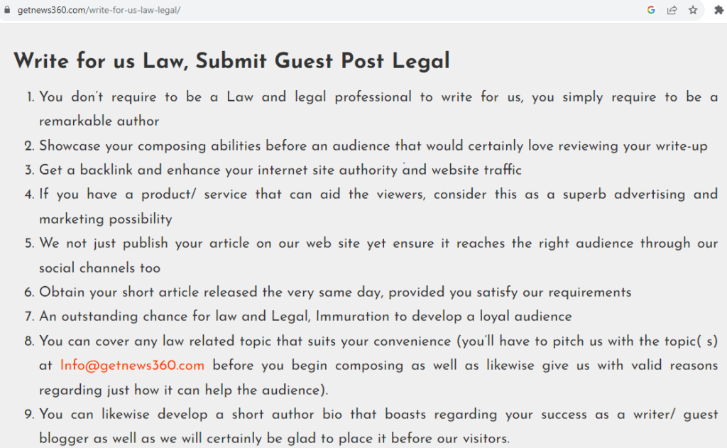 guest posting guidelines